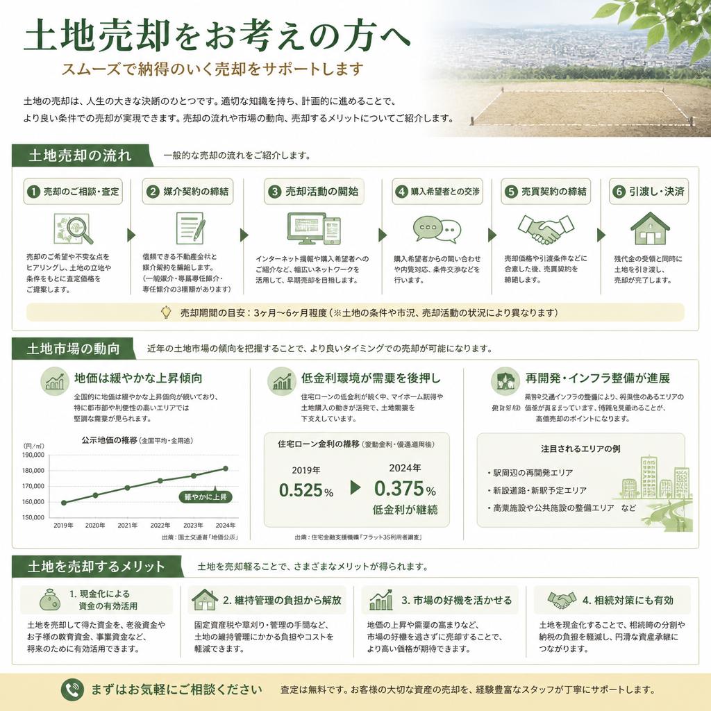土地売却のメリット