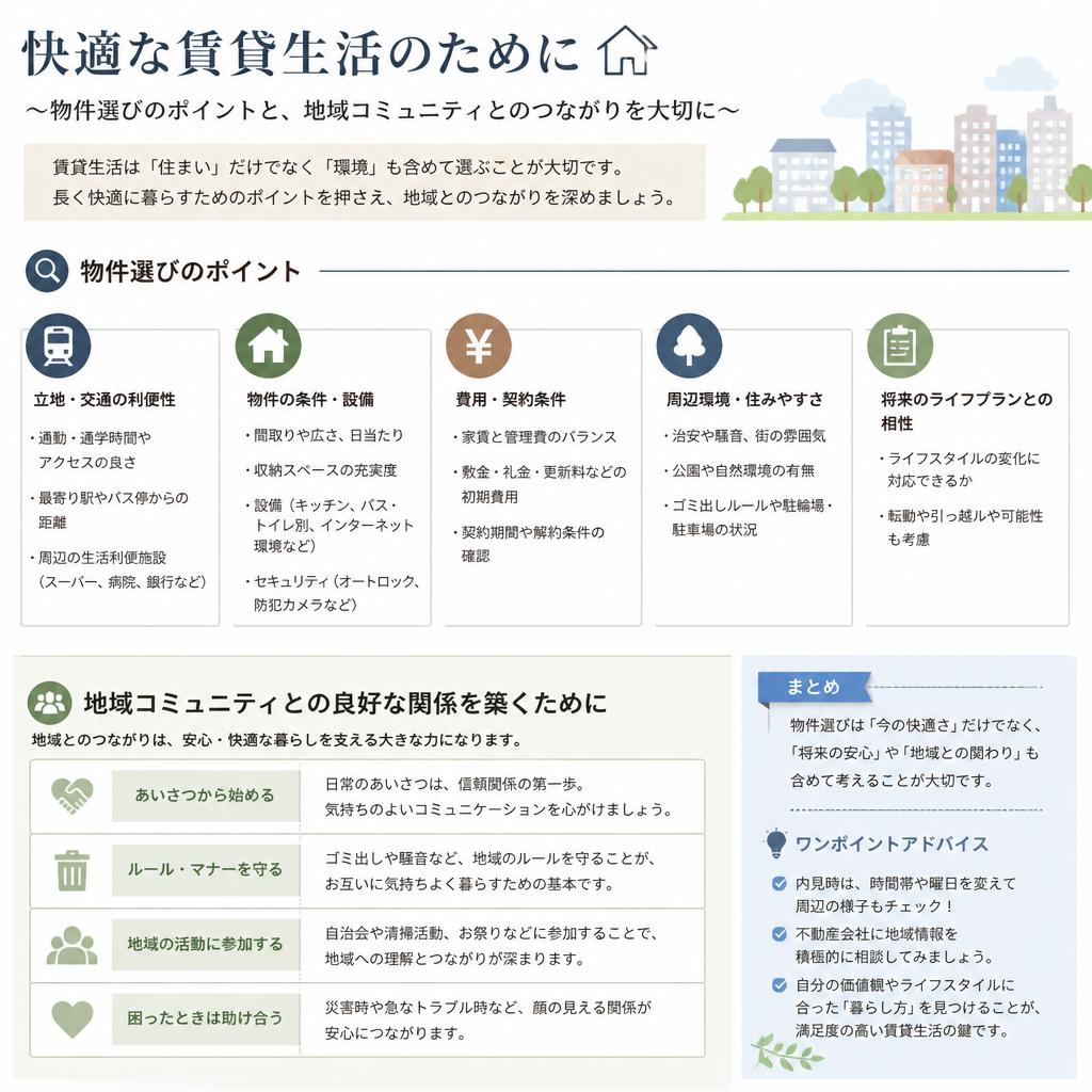 賃貸物件の選び方