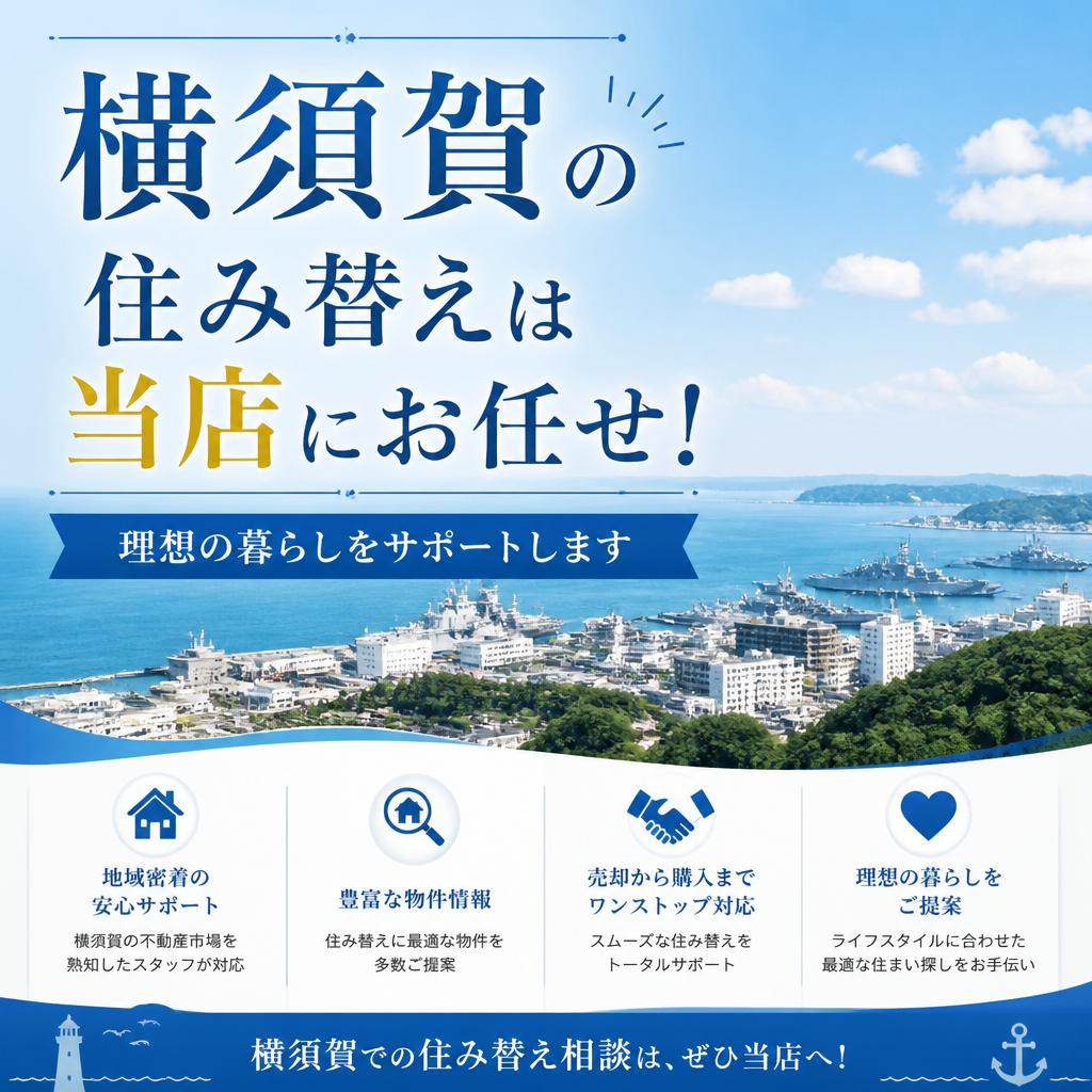 横須賀の住み替えは当店にお任せ！理想の暮らしをサポートします