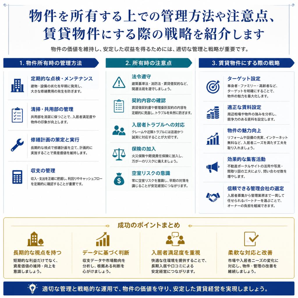 効率的な物件管理のポイント