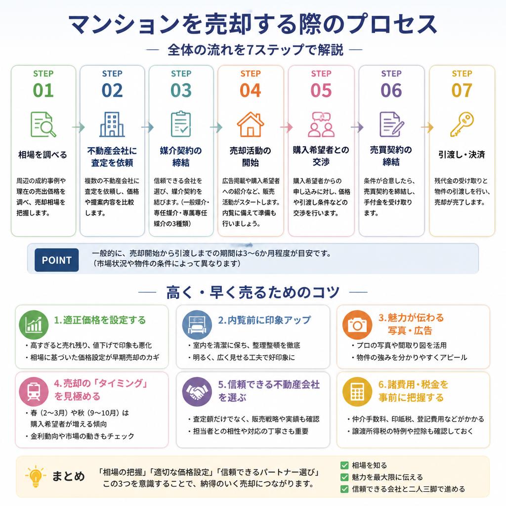 4. マンション売却の流れ