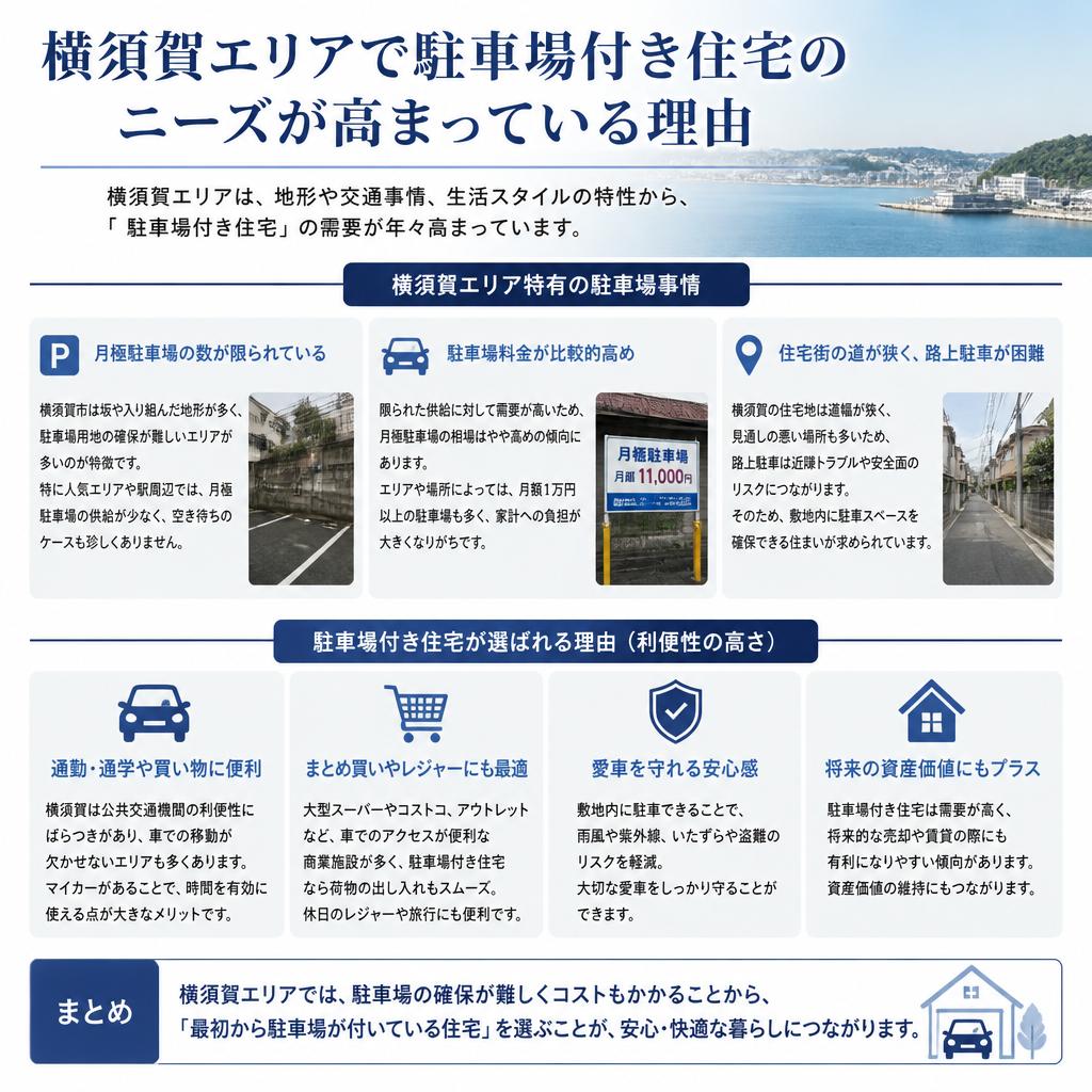 横須賀における駐車場の需要