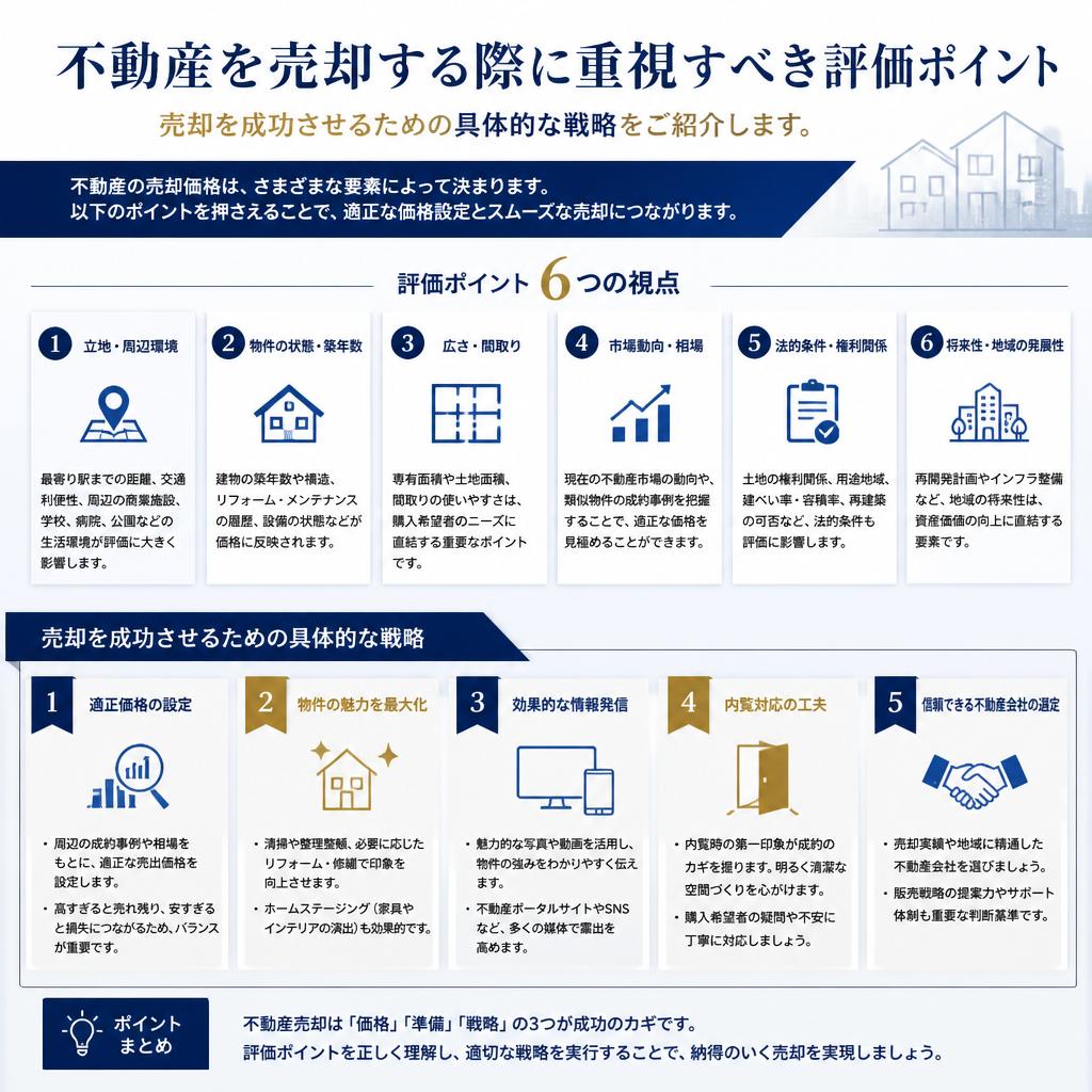 売却時の評価ポイント