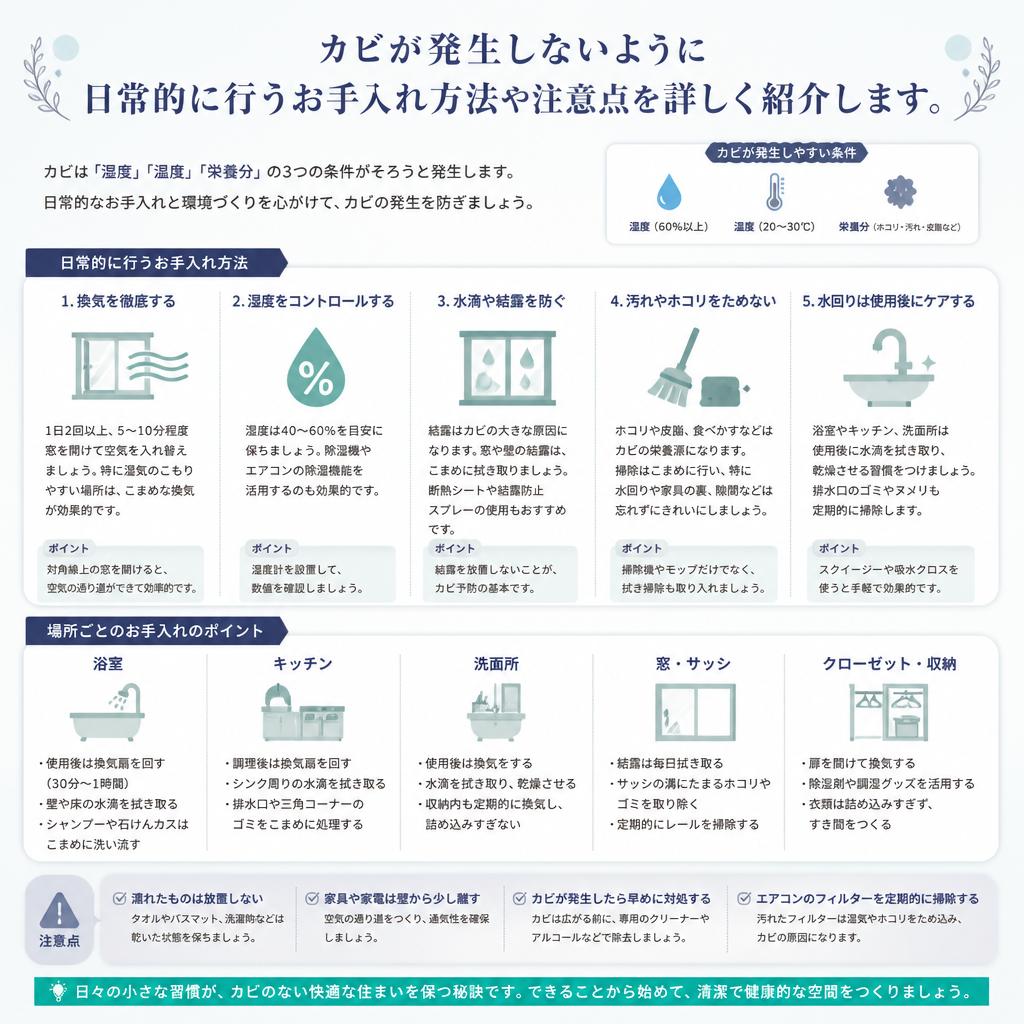 5. 効果的なお手入れ方法