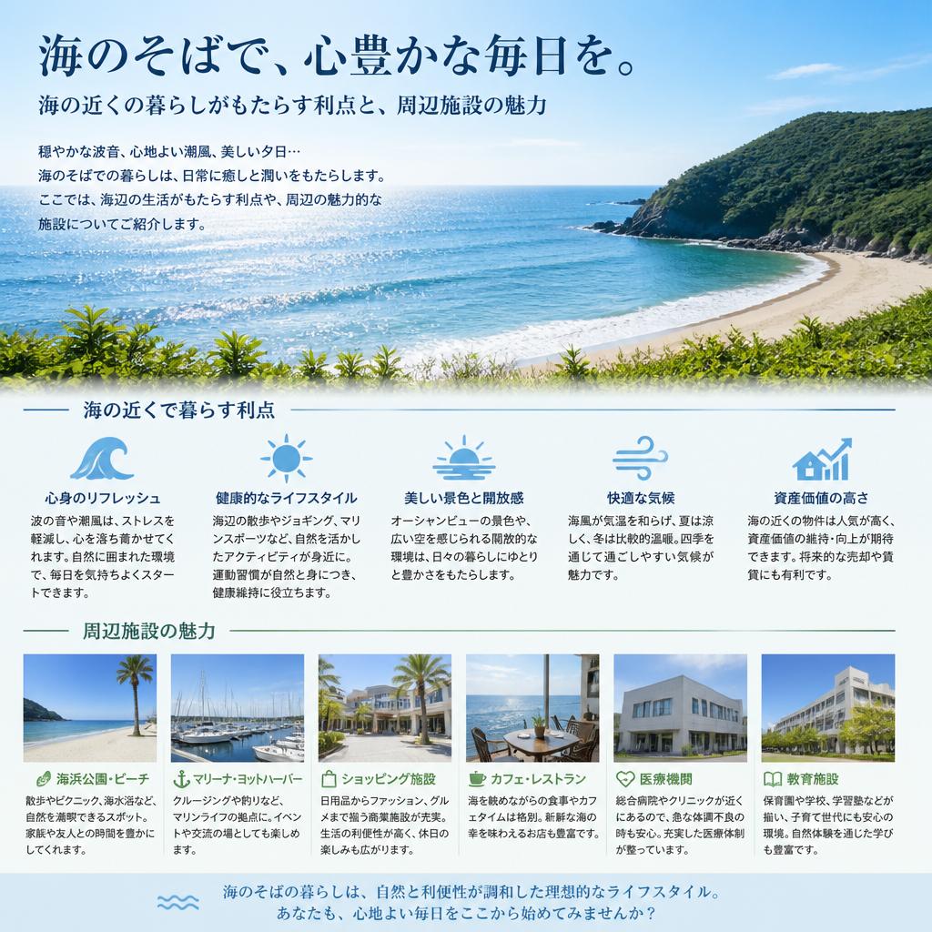 2. 海沿いの土地のメリット