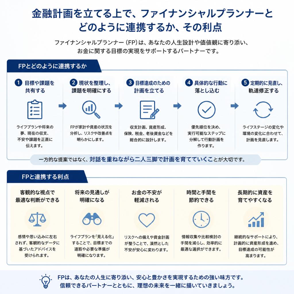 ファイナンシャルプランナーとの連携