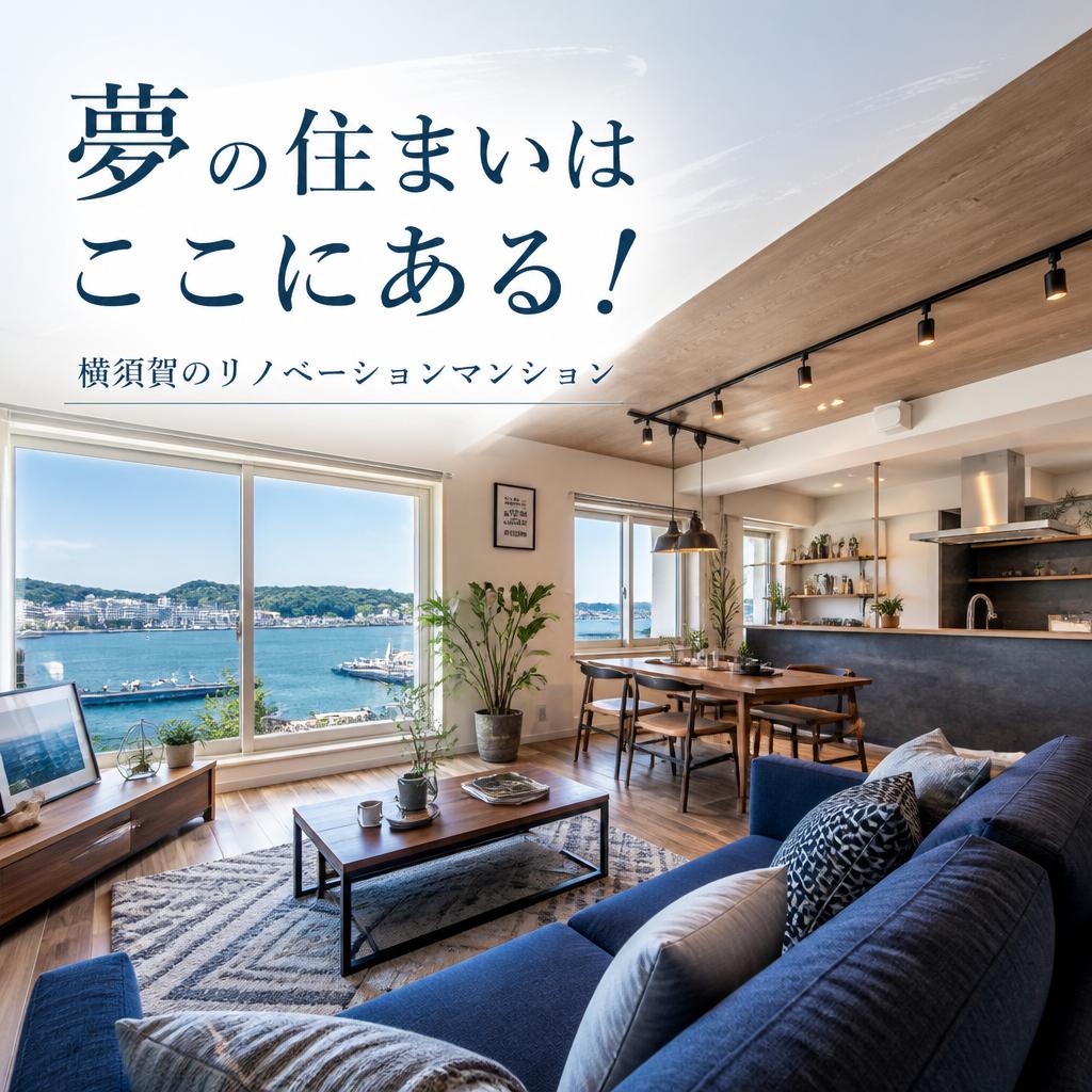 夢の住まいはここにある！横須賀のリノベーションマンション
