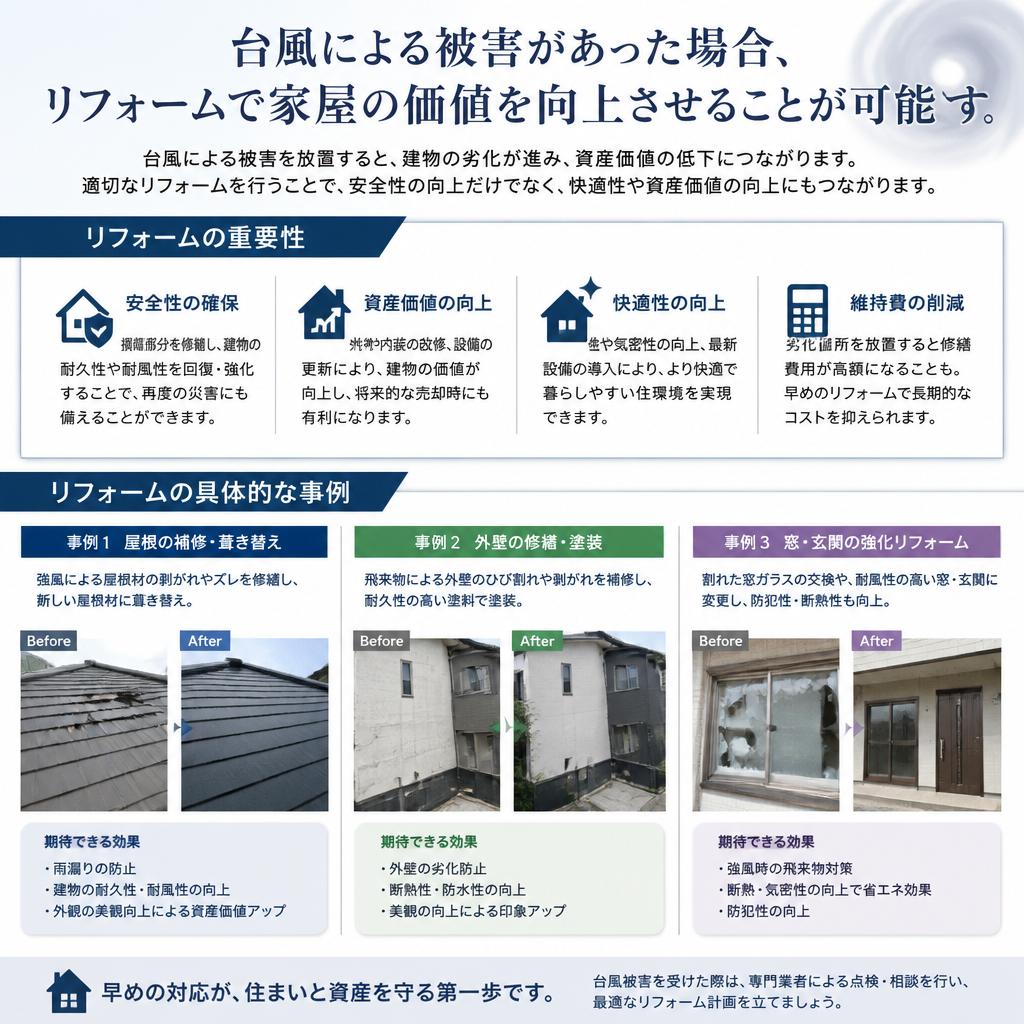 リフォームによる価値向上