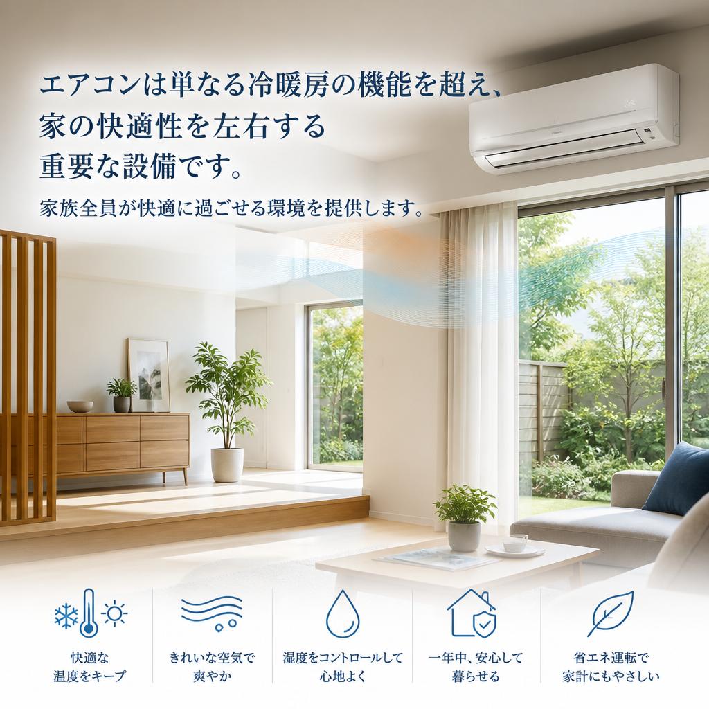 エアコン取り付けの重要性