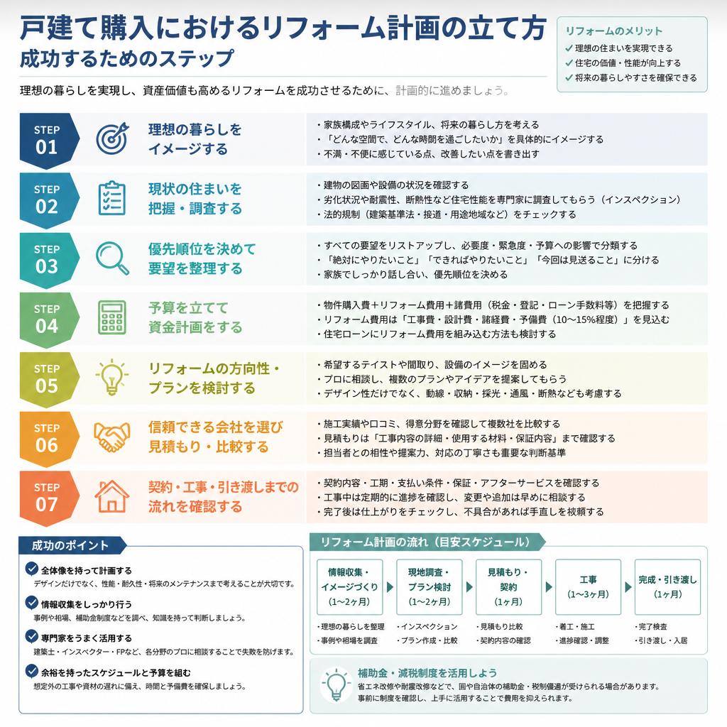 4. 戸建て購入時のリフォーム計画