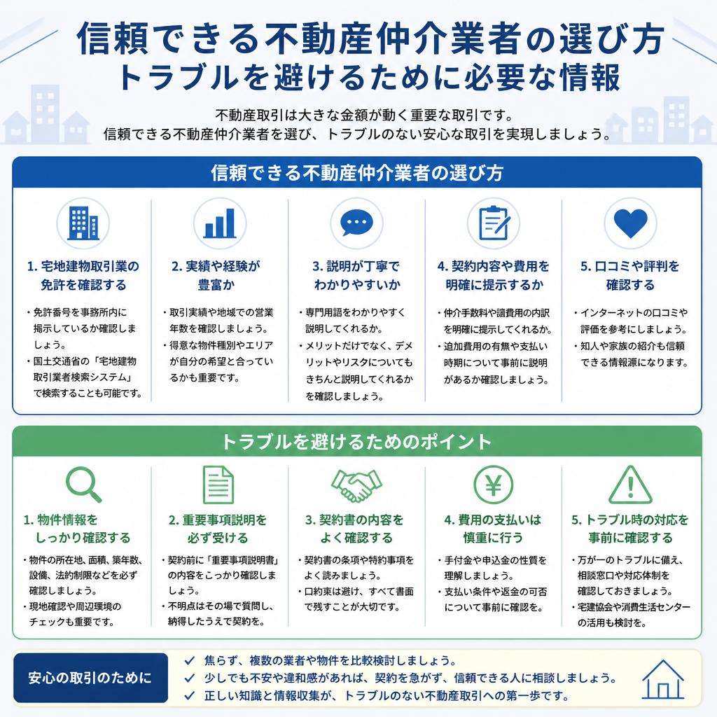 5. 不動産仲介を利用するメリット