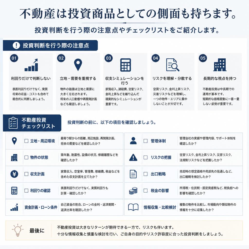 第5セクション: 投資判断の視点