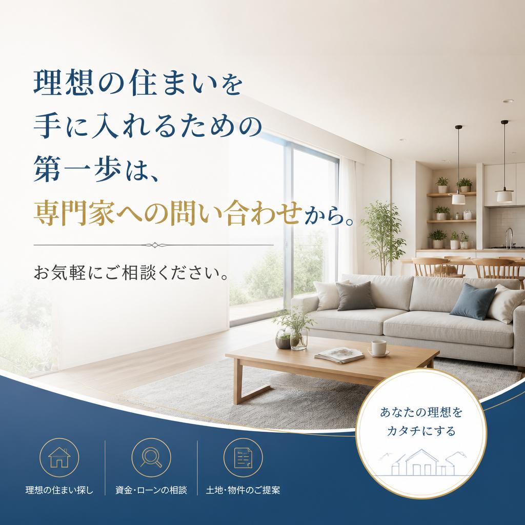 第7セクション: お問い合わせで理想の住まいを手に入れよう！