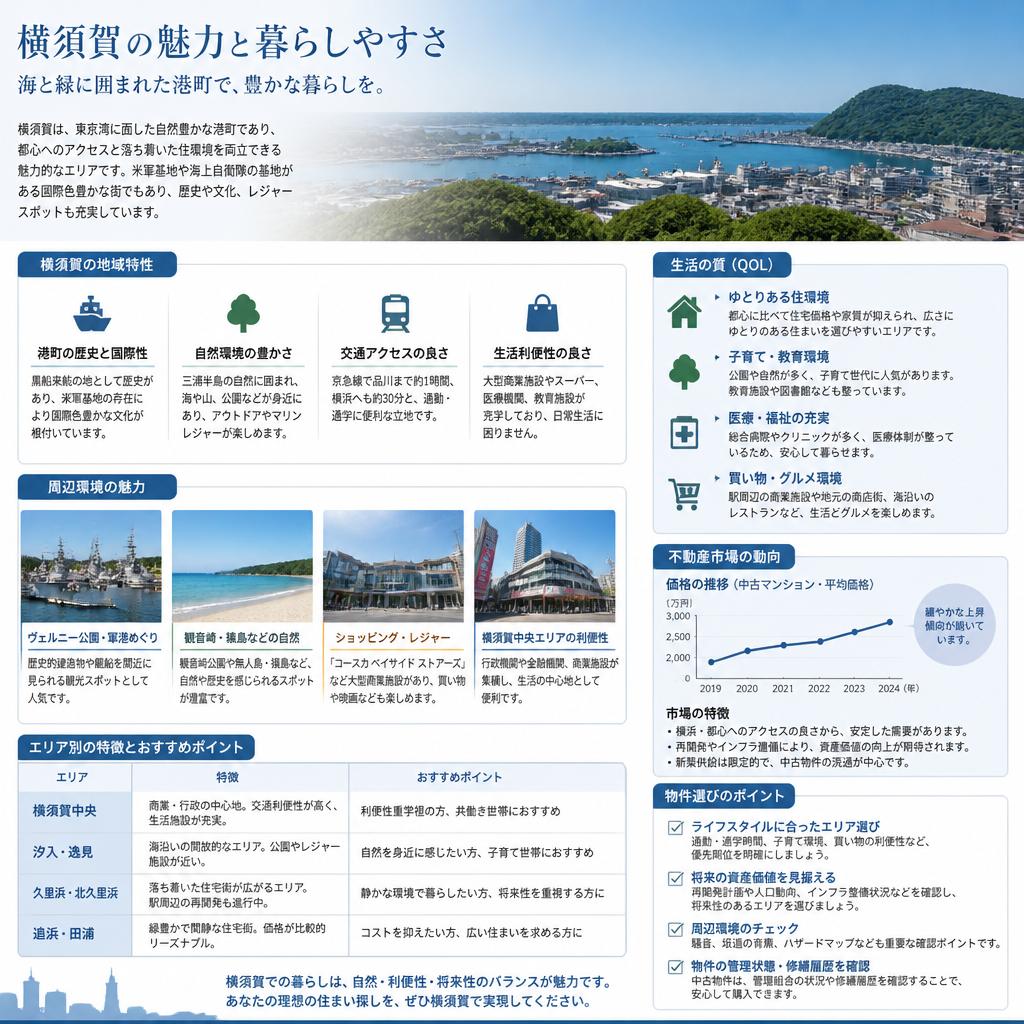 横須賀の魅力と不動産市場のリアル