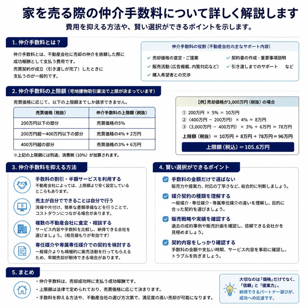 不動産仲介手数料を理解しよう