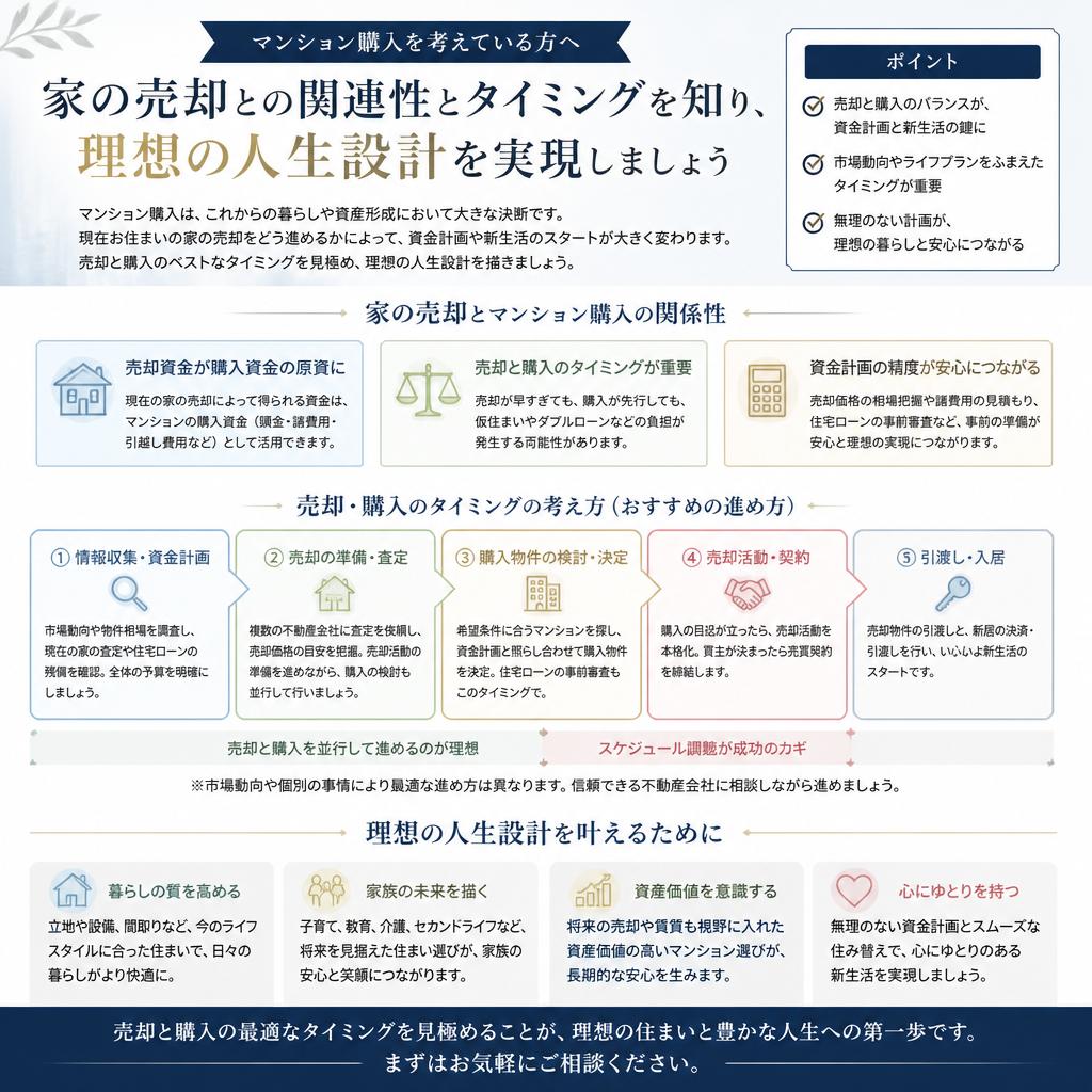 マンション購入のタイミング