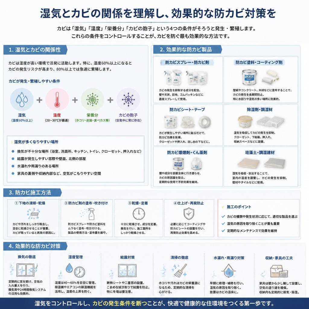 防カビ対策の重要性