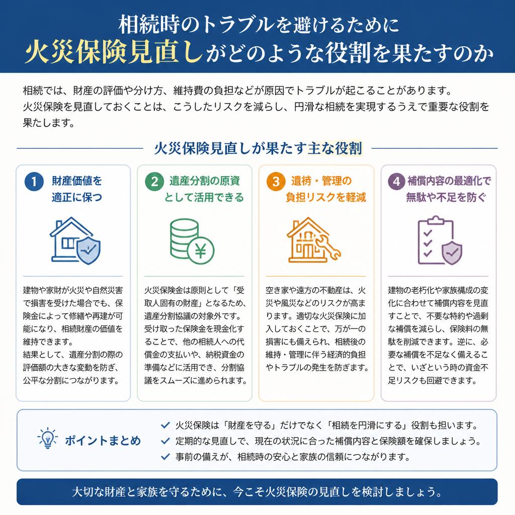 相続対策としての火災保険