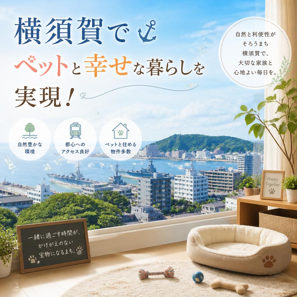 横須賀でペットと幸せな暮らしを実現！