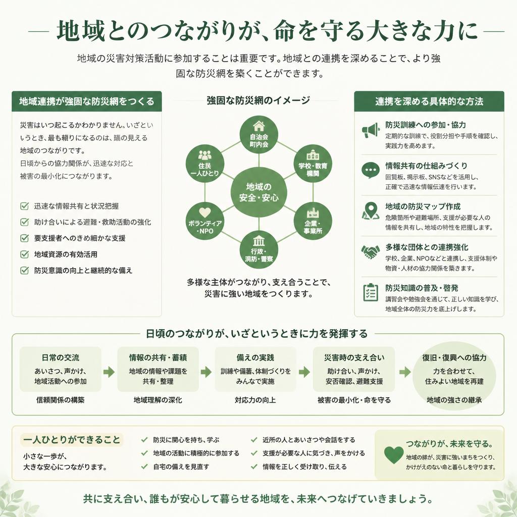 地域との連携を強化しよう