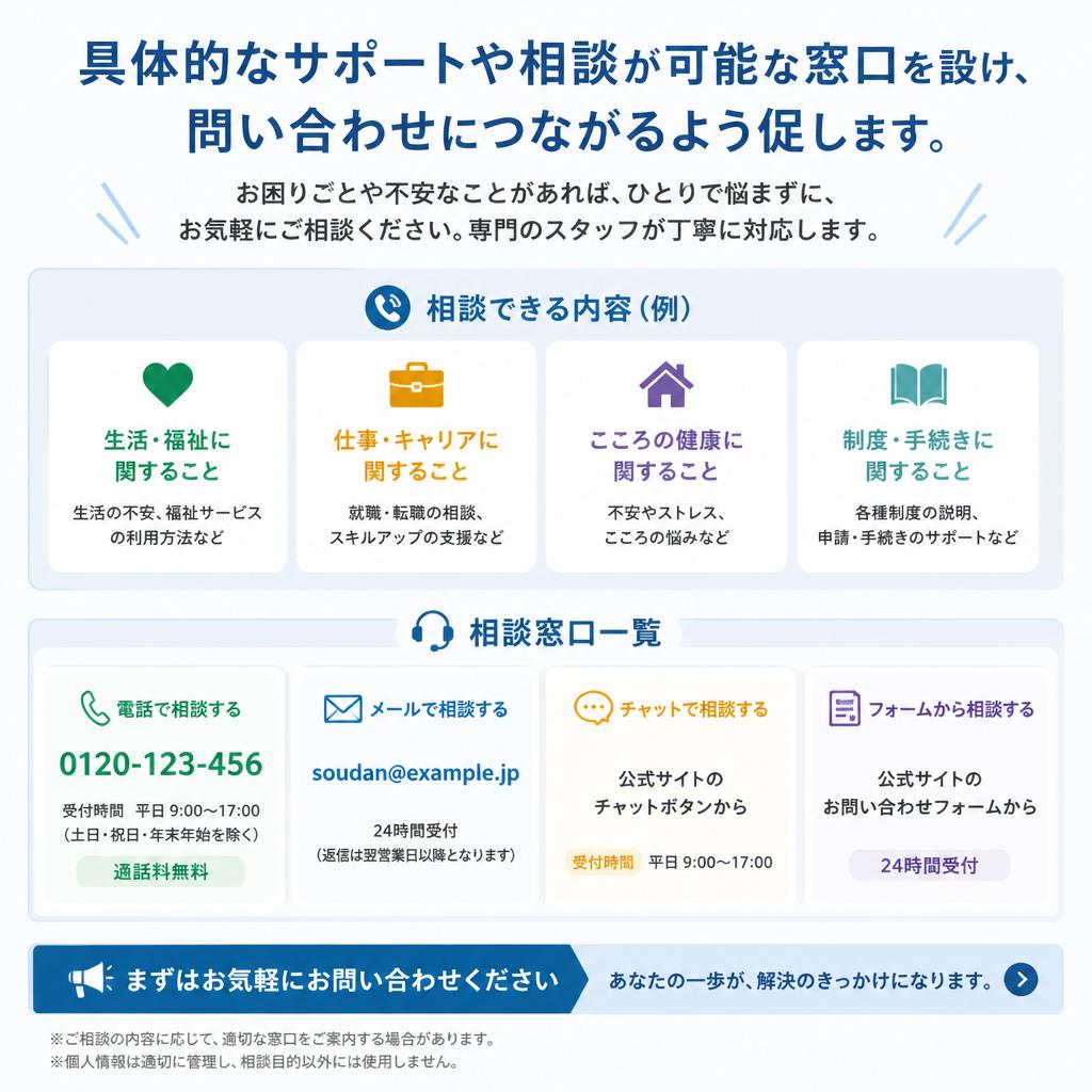 まずはお気軽にお問い合わせを！