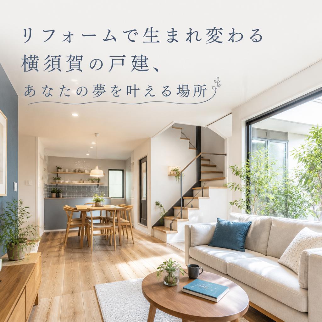 リフォームで生まれ変わる横須賀の戸建、あなたの夢を叶える場所