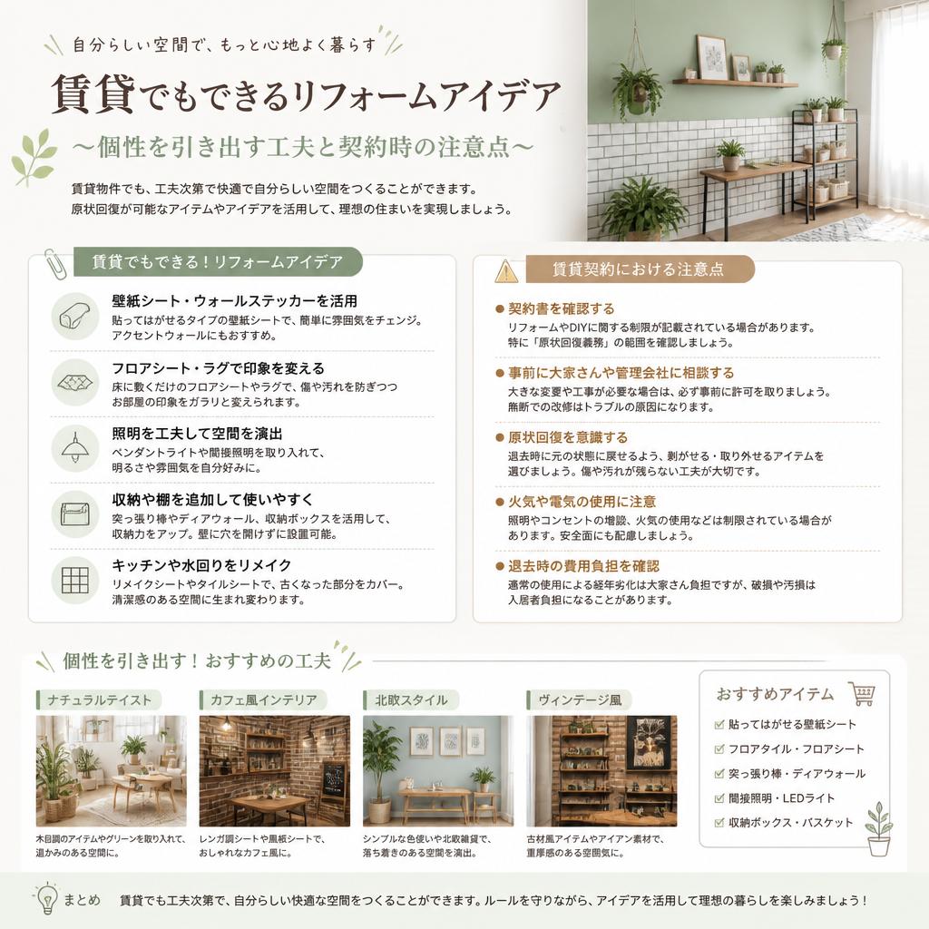 4. リフォームで自分だけの空間を作ろう