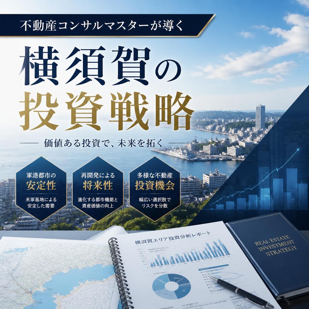 不動産コンサルマスターが導く横須賀の投資戦略