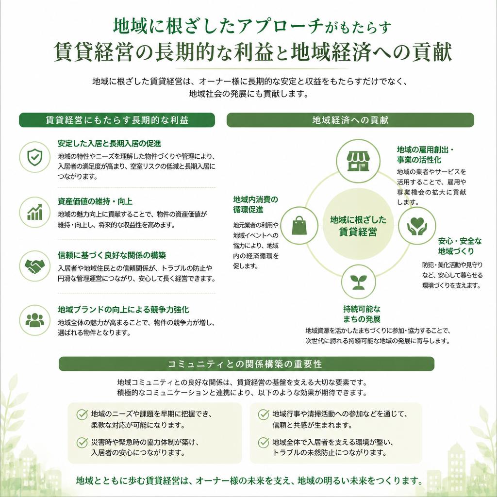 2. 地域密着型アプローチの利点