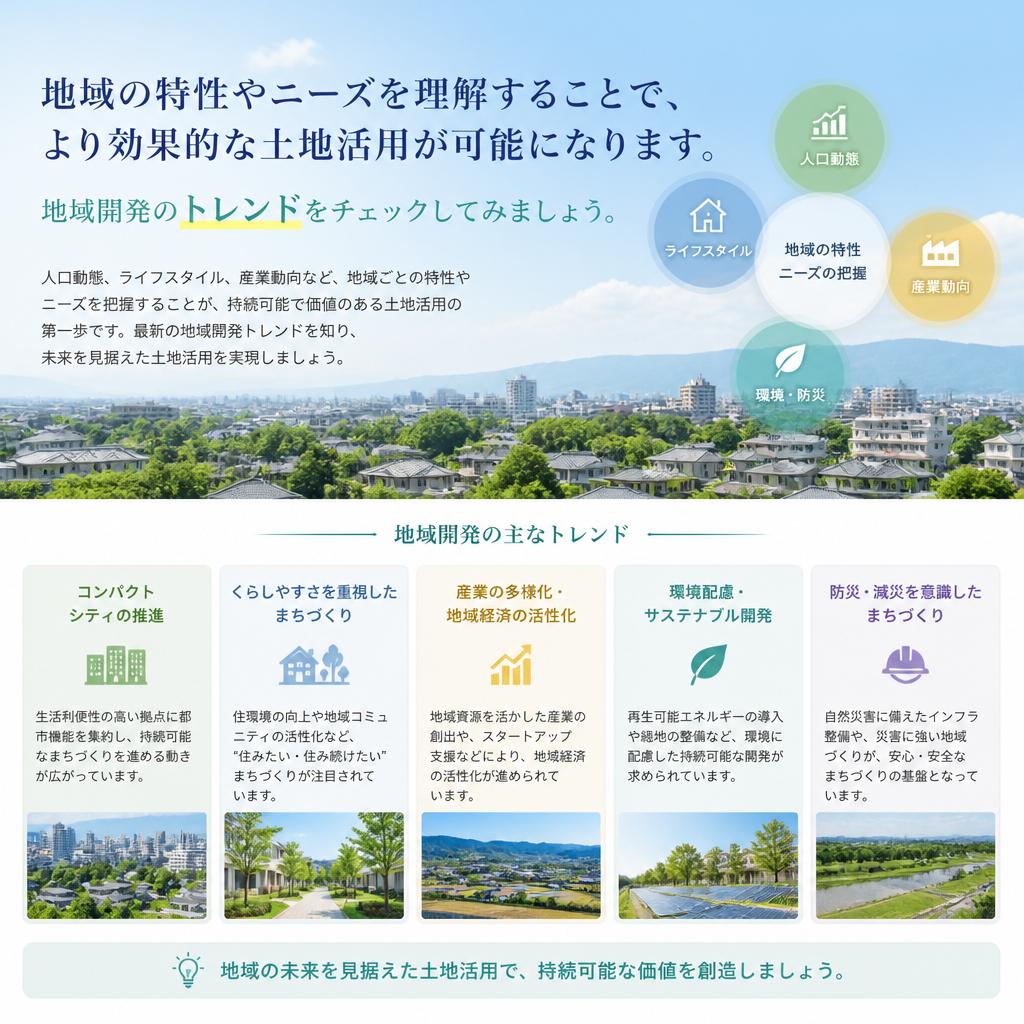 地域開発のトレンド