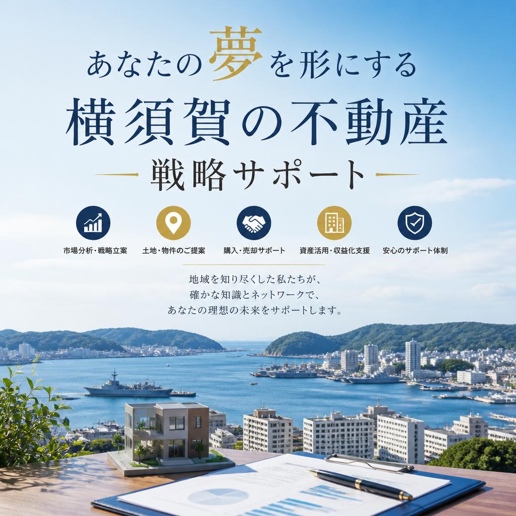 あなたの夢を形にする横須賀の不動産戦略サポート